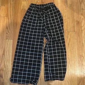 Black & White Comfy Pants (For work or play)